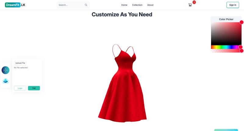 DreamFit - Virtual Dressing Room